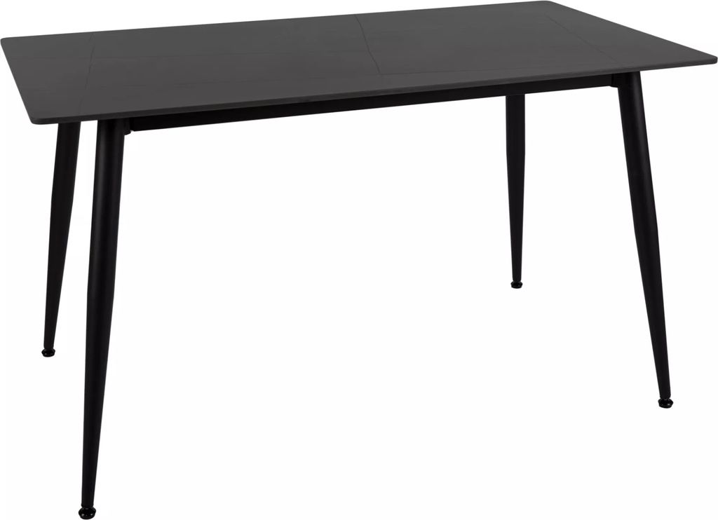 Esstisch 130x70 JUSEF - schwarz Produktbild 