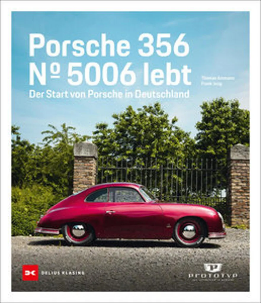 Porsche 356 poster mural rétro grand format pour décoration de bureau