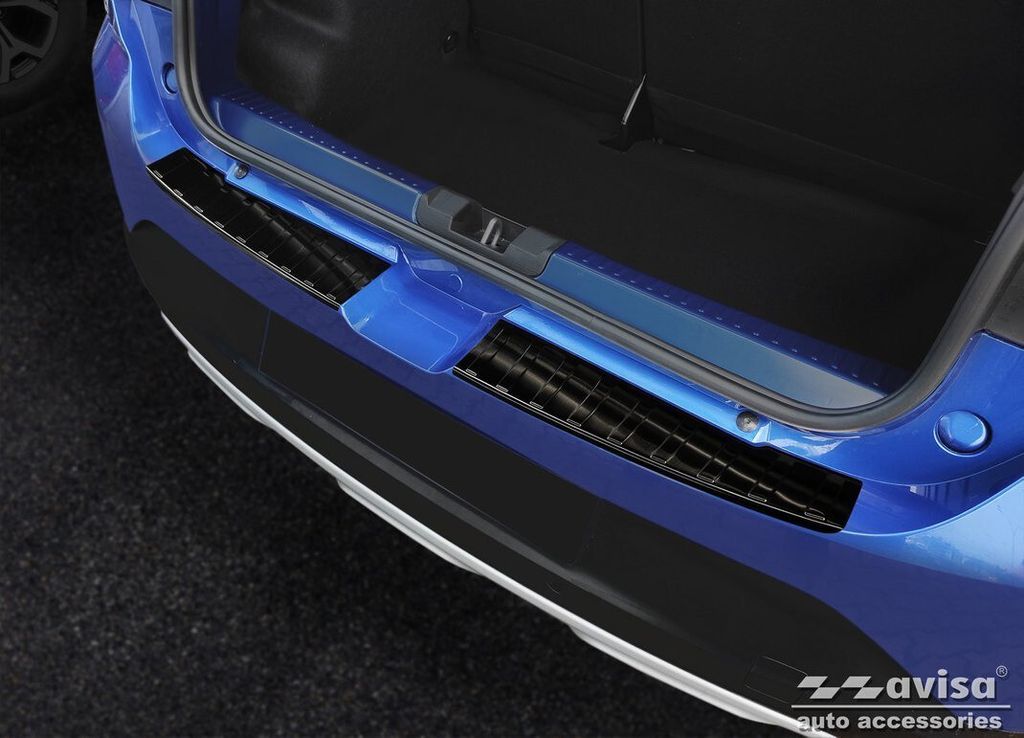 Dacia Sandero 2021- Kofferraumkantenschutzleiste (dunkel, matt)