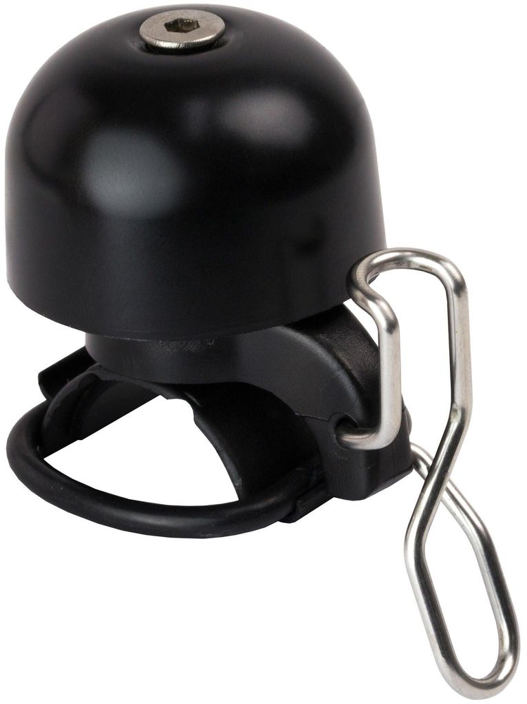WIDEK Glocke "Paperclip Mini XXL" SB-verpackt, Alu schwarz / silb