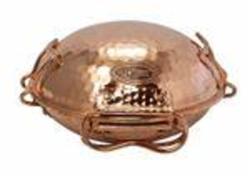 "CopperGarden®" CATAPLANA ø18 cm Bräter | Kupfer gehämmert Produktbild 
