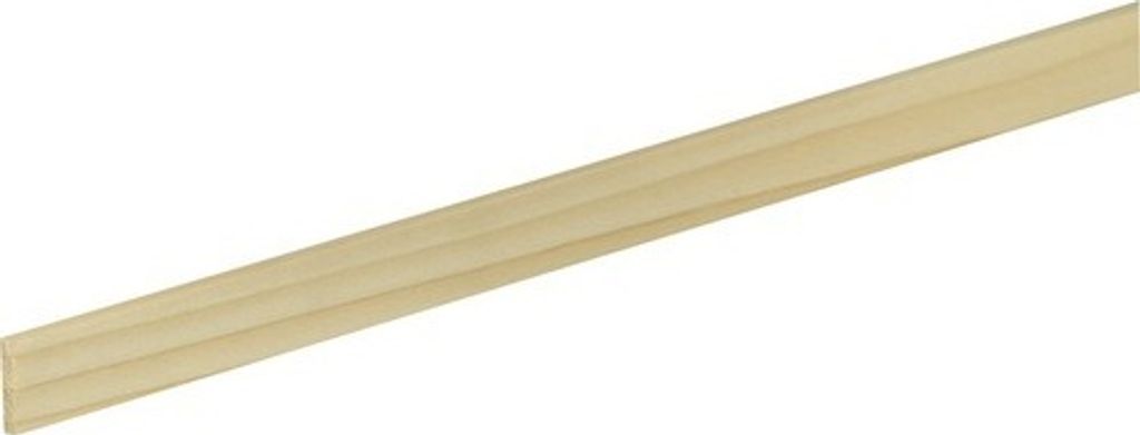 Konsta Rechteckleiste Kiefer roh 900 x 10 x 5 mm