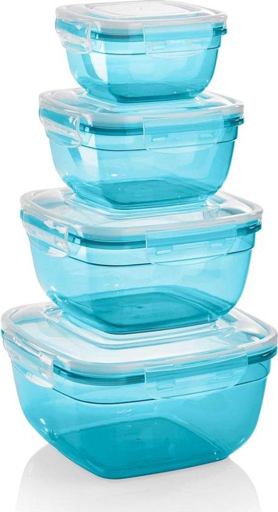 Luftundurchlässige, wasserdichte Behälter mit Verschlussdeckel