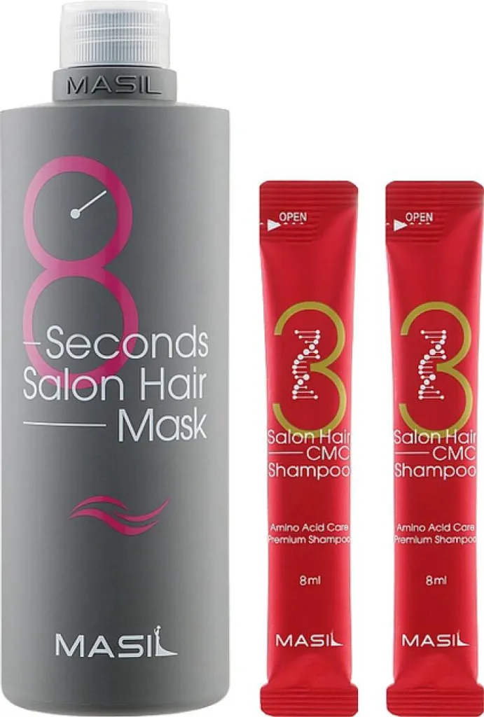 8 Seconds Salon Hair Mask Set Set regalo per la cura dei capelli