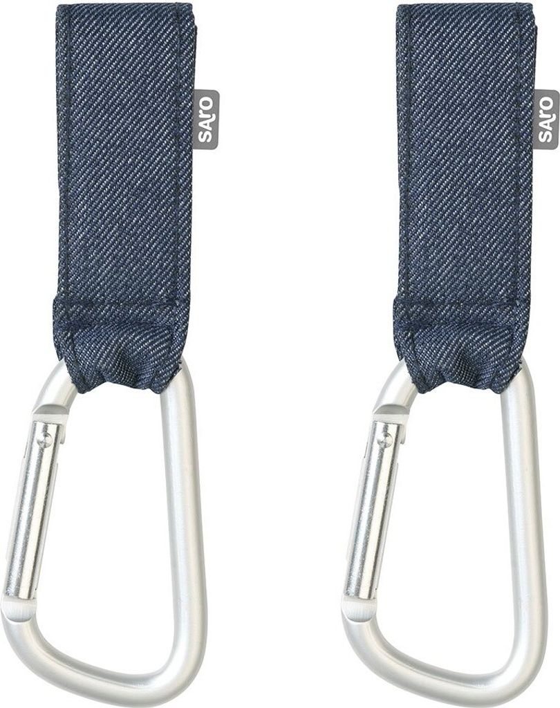 Saro Design Multi-kleiderbügel Mit Karabiner Blau Blau One Size