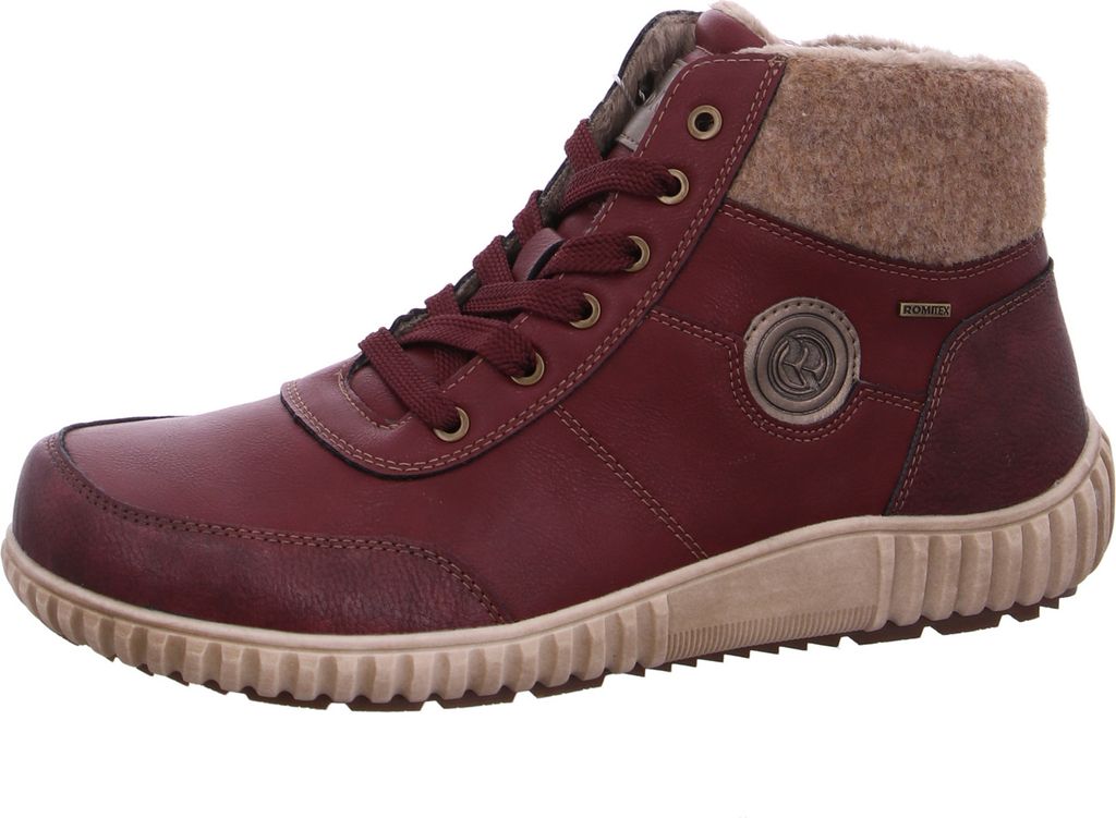 Romika Schnürstiefel Rot in Gr. 40