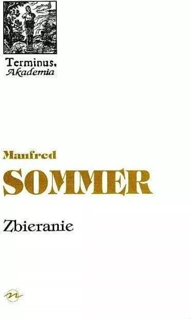 Zbieranie - Manfred Sommer (Buch auf Polnisch)