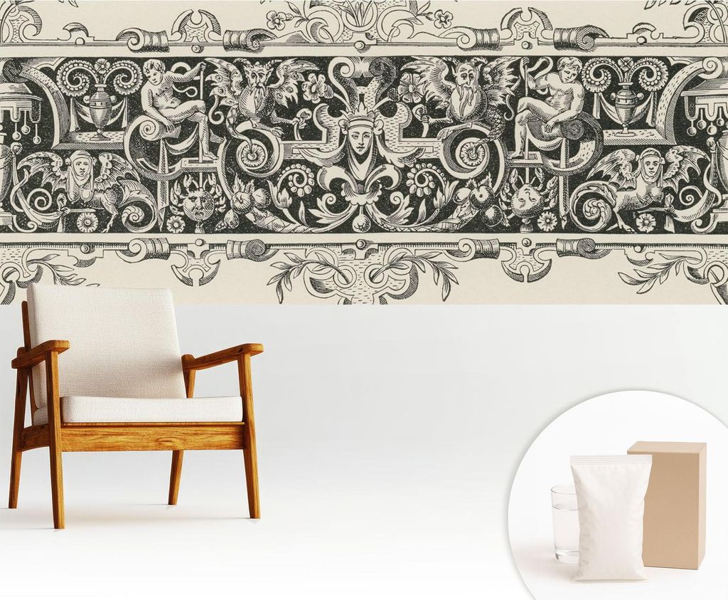 Fototapete - 250x104 cm - Tapete - Wandtapete - Wandbilder - Dekofolie - Tapete Folie - Wand - Dekoration - Wohnzimmer - Mythologische Motive