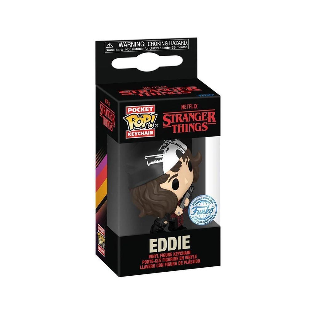 Figúrka Funko POP Keychain Stranger Things Eddie Brelok Obrázok produktu 