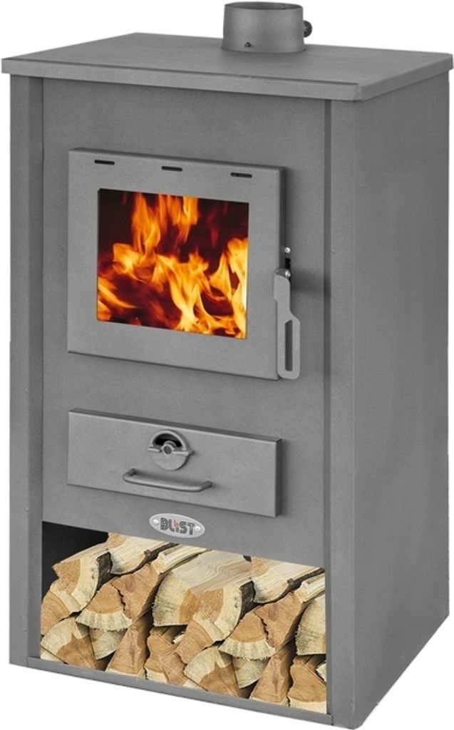 Kaminofen Blist B22 E - 19 kW mit Wärmetauscher (PADOVA E) Produktbild 