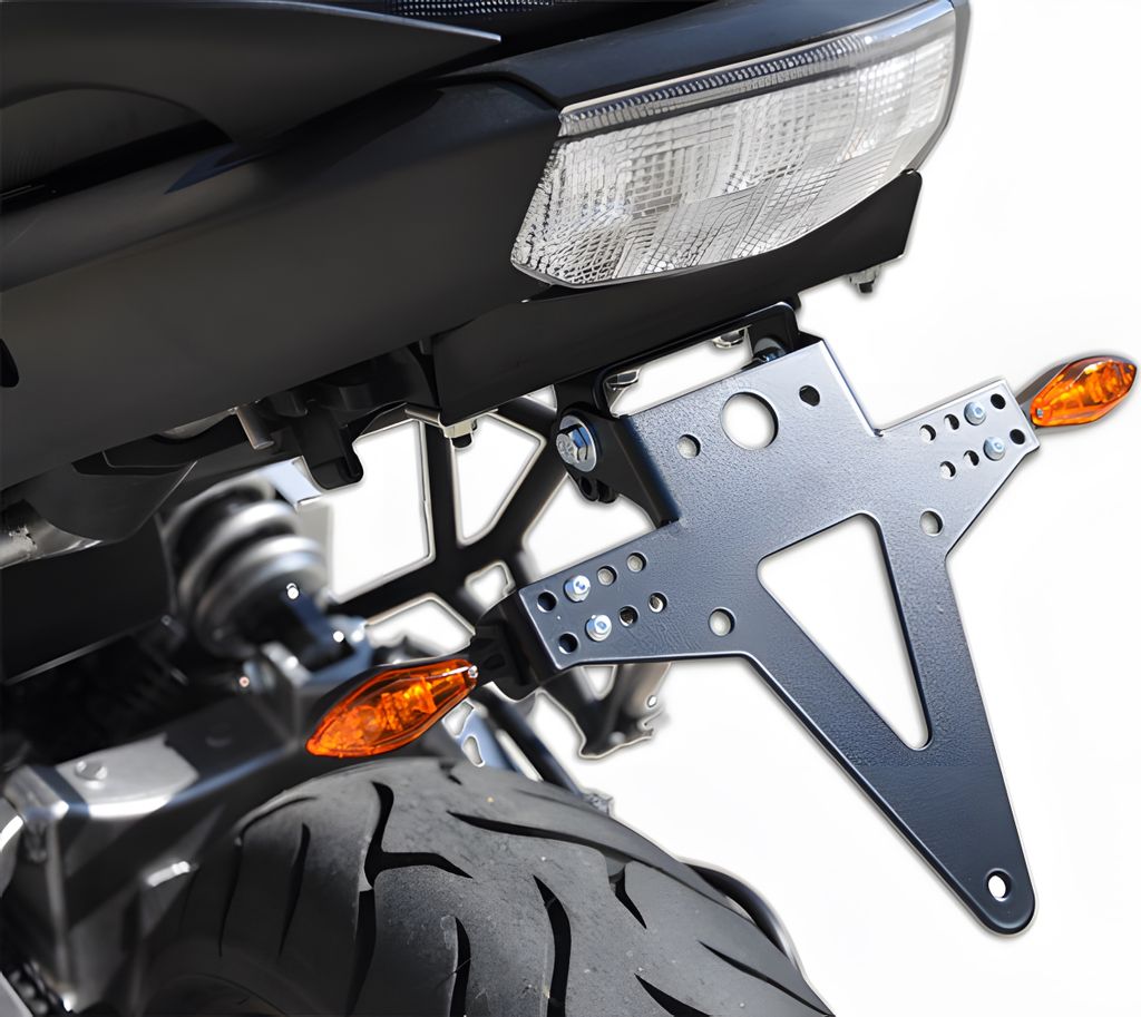 ZIEGER Classic Kennzeichenhalter kompatibel mit Kawasaki Versys 650