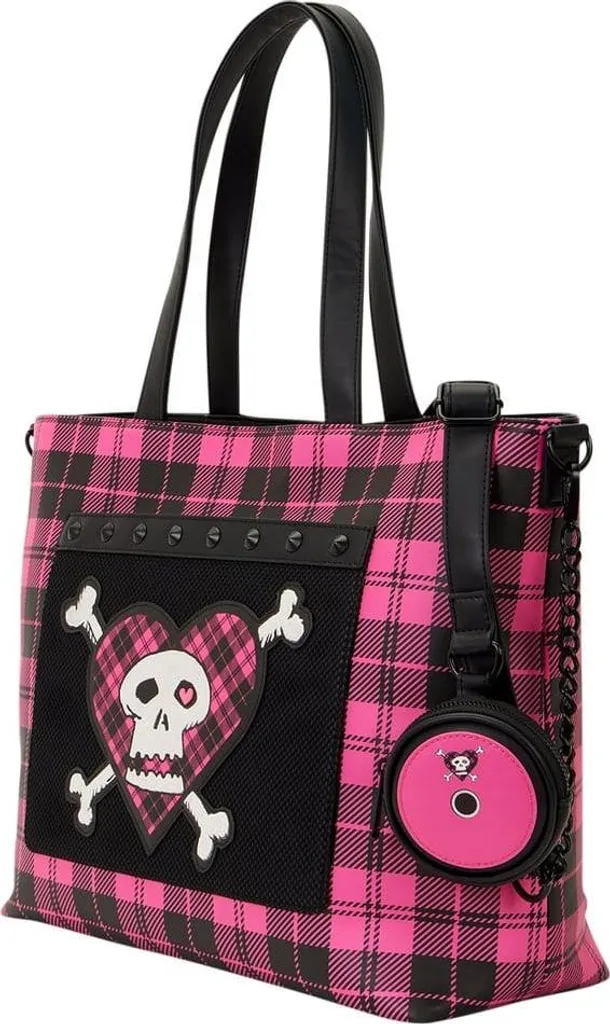 Borsa Avril Lavigne Tote con Portafoglio Coordinato | Street Style - 2