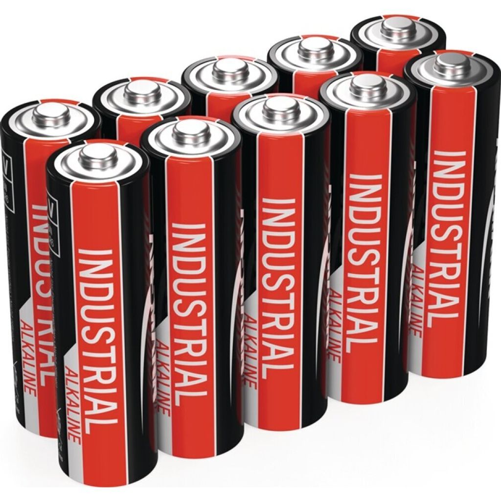 ANSMANN Industrie Pile alcaline Mignon AA / LR6 / 1.5V (jeu Image du produit 