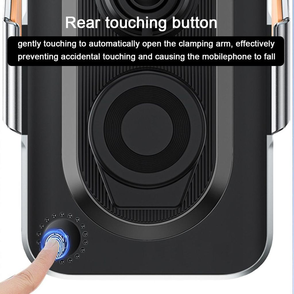 Auto-Handyhalter, kabellose Ladehalterung, intelligente automatische QuickCharge-Ladestation