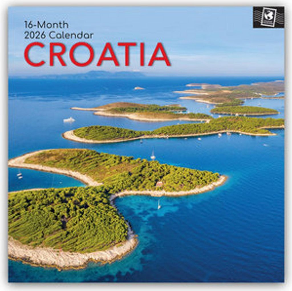 The Gifted Stationery Co. Ltd: Croatia - Kroatien 2026- 16-M
