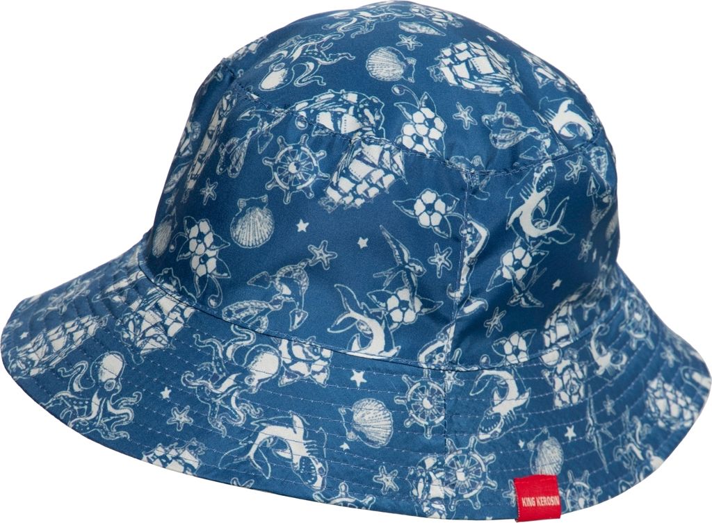 KING KEROSIN Bucket Hat Mit Wendefunktion Sailor Blau One Size