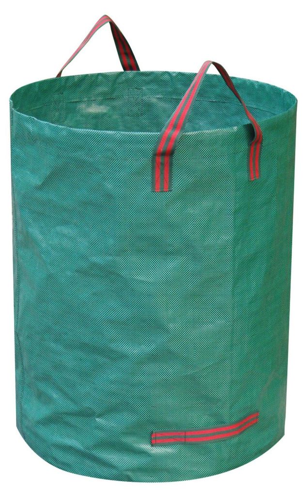 Robuster Laubsack, wiederverwendbarer Gartenabfallsack, faltbarer Rasensack, Gartenlaubsack für Grasschnitt und Äste