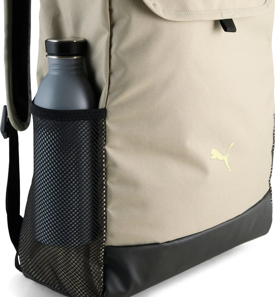 Sac à dos Puma Tech Roll Top Beige avec Fermeture Ajustable et Robuste - 3
