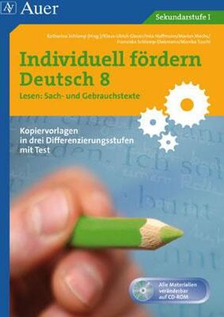 Individuell fördern Deutsch 8 Lesen Sach- und Gebrauchstexte