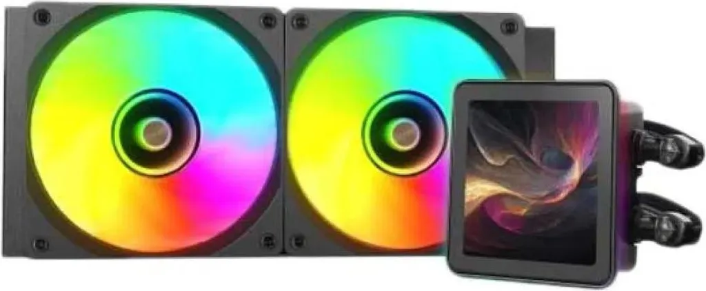 Refroidisseur liquide CPU Mars Gaming MLVISIONPRO240 avec écran LCD - 3