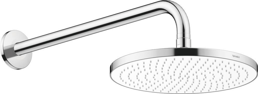 Duravit Kopfbrausenset 230, chrom-Weiß Hochglanz, UV0752002005