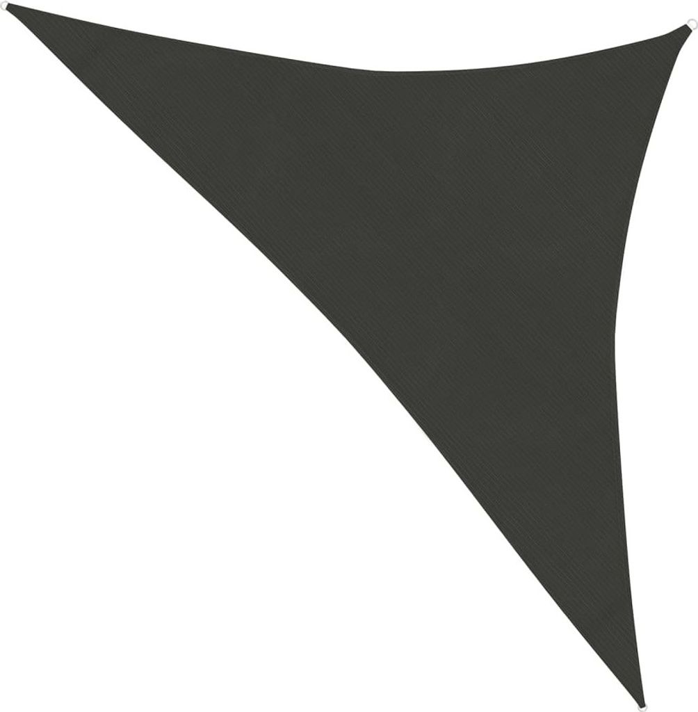 Sonnensegel 160 g/m² Anthrazit 4x4x5,8 m HDPE