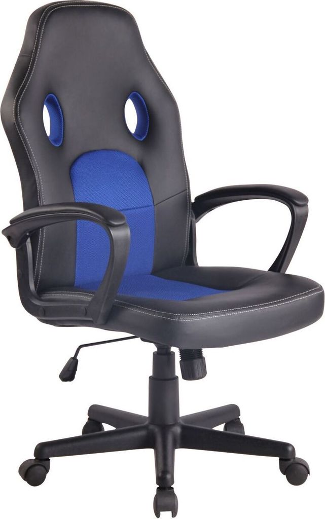 Bürostuhl Elbing schwarz/blau