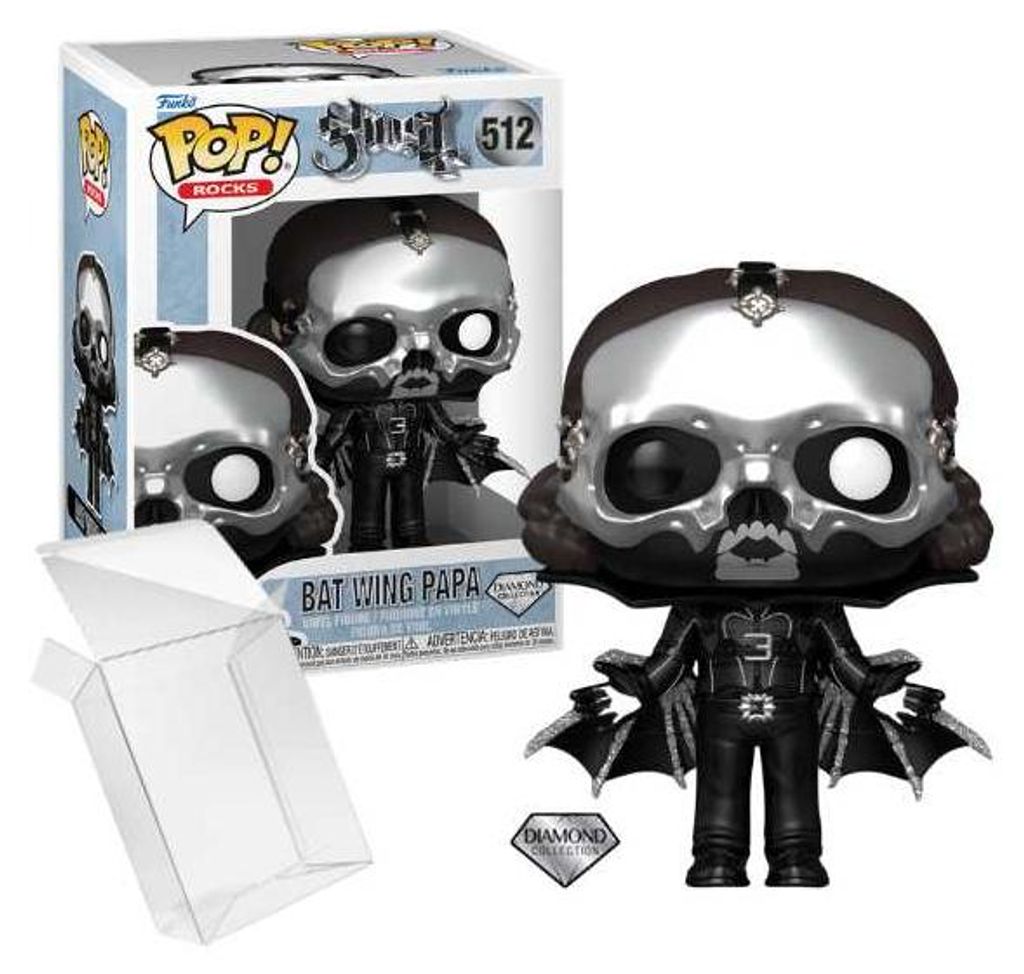 Funko Pop! Rocks: Ghost - Glam Dracula Bat Wing Papa Produktbild 