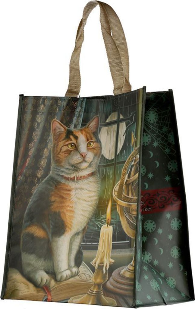 Einkaufstasche Katze mit Kerze, Lisa Parker Katzen Produktbild 