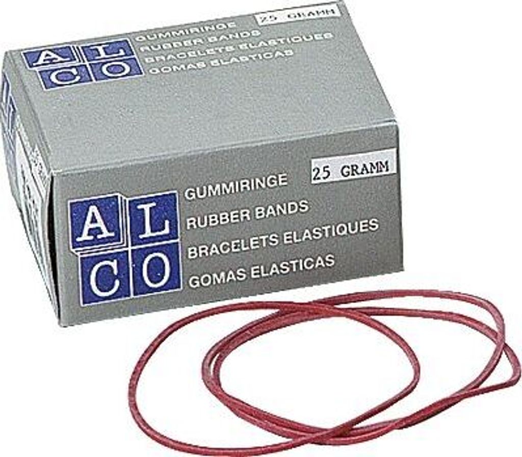 Gummiringe, bunt gemischt, Ø 50 mm, Schachtel à 50 g