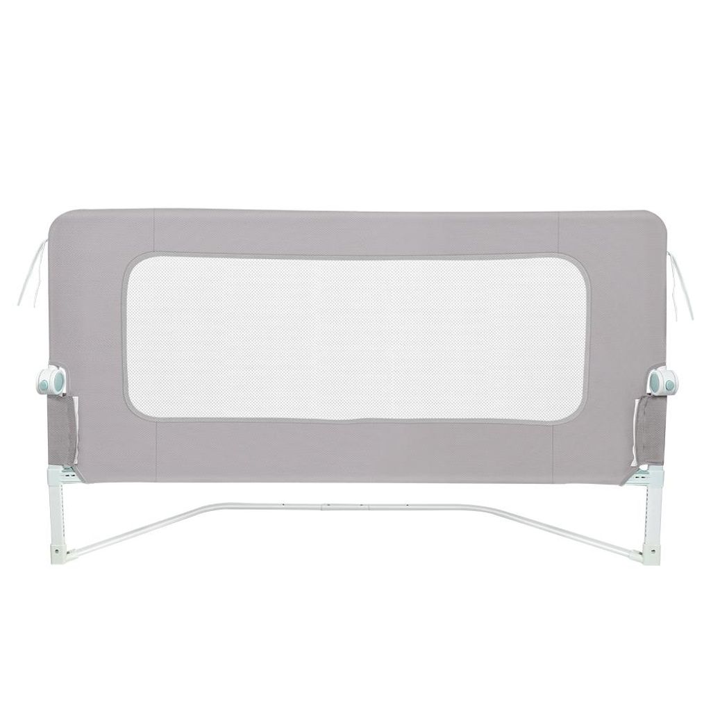 150cm Klappbar Bettgitter Rausfallschutz,Bettschutzgitter Baby,Kinderbettgitter,Rausfallschutz Boxspringbett für Baby & Kleinkinder (Kein Lochen n...