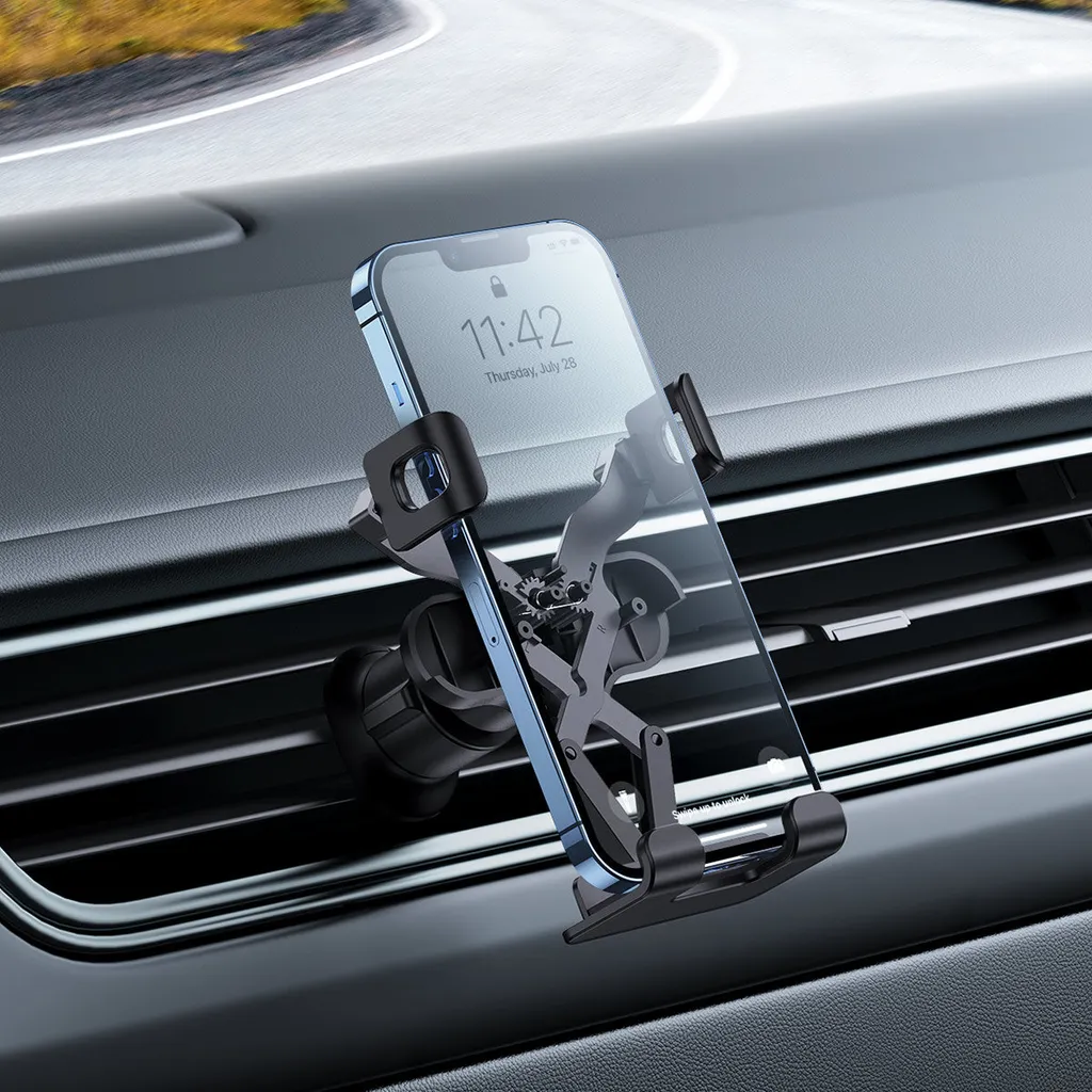 Baseus Supporto Smartphone Gravitazionale Lite Nero per Auto - 10