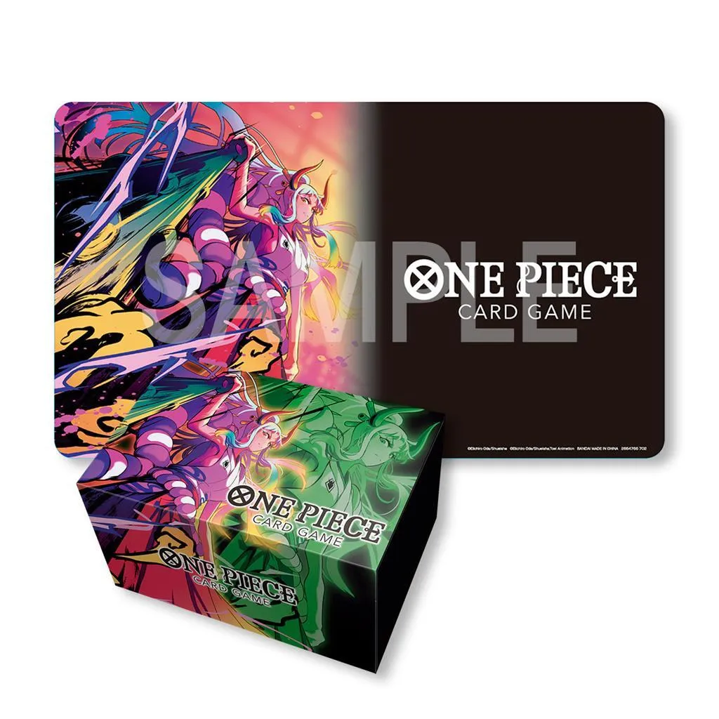 Accessoires One Piece Card Game : Playmat et Deck Box Yamato