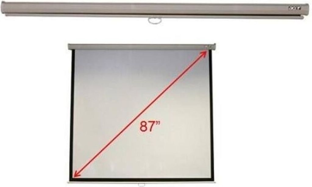Acer M87-S01MW, 2,21 m (87"), 174 cm, 174 cm, 1:1, Bílá Obrázek produktu 