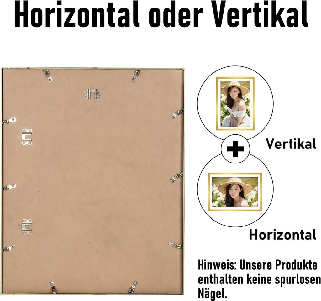 Cornice Oro 40x50 Professionale in Alluminio - Prezzo Offerta - 5