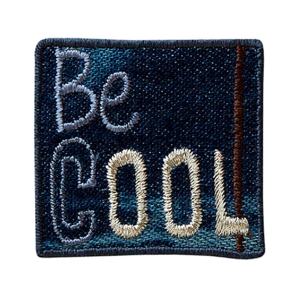 Mono Quick 04135 Be cool Bügelbild, Patch, ca. 3,4 x 3,3 cm Produktbild 