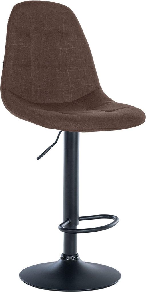 Moderner Barhocker – Stilvoller Hocker – Hoher Sitzkomfort, 360 Grad drehbar, strapazierfähiger Stoff