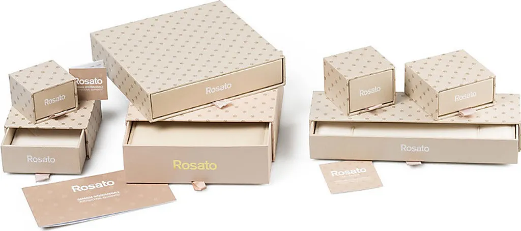 Regalo Unico: Orecchino Cuore Rosato Storie RZO019 Argento e Pietre - 2
