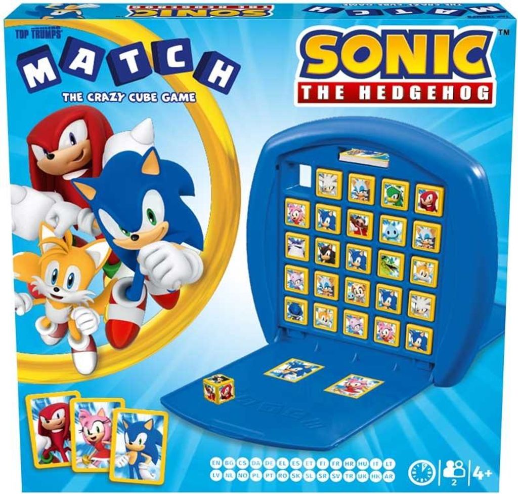 Winning Moves Brettspiel Sonic The Hedgehog - Top Trumps Match