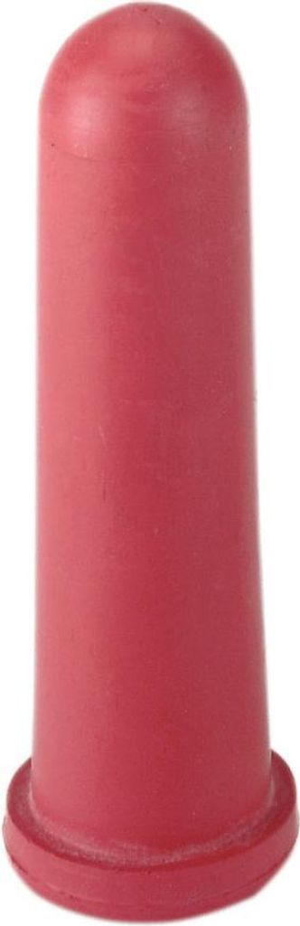 Kälber Sauger Super kurz Kreuzlochung 100mm rot 50 Stück