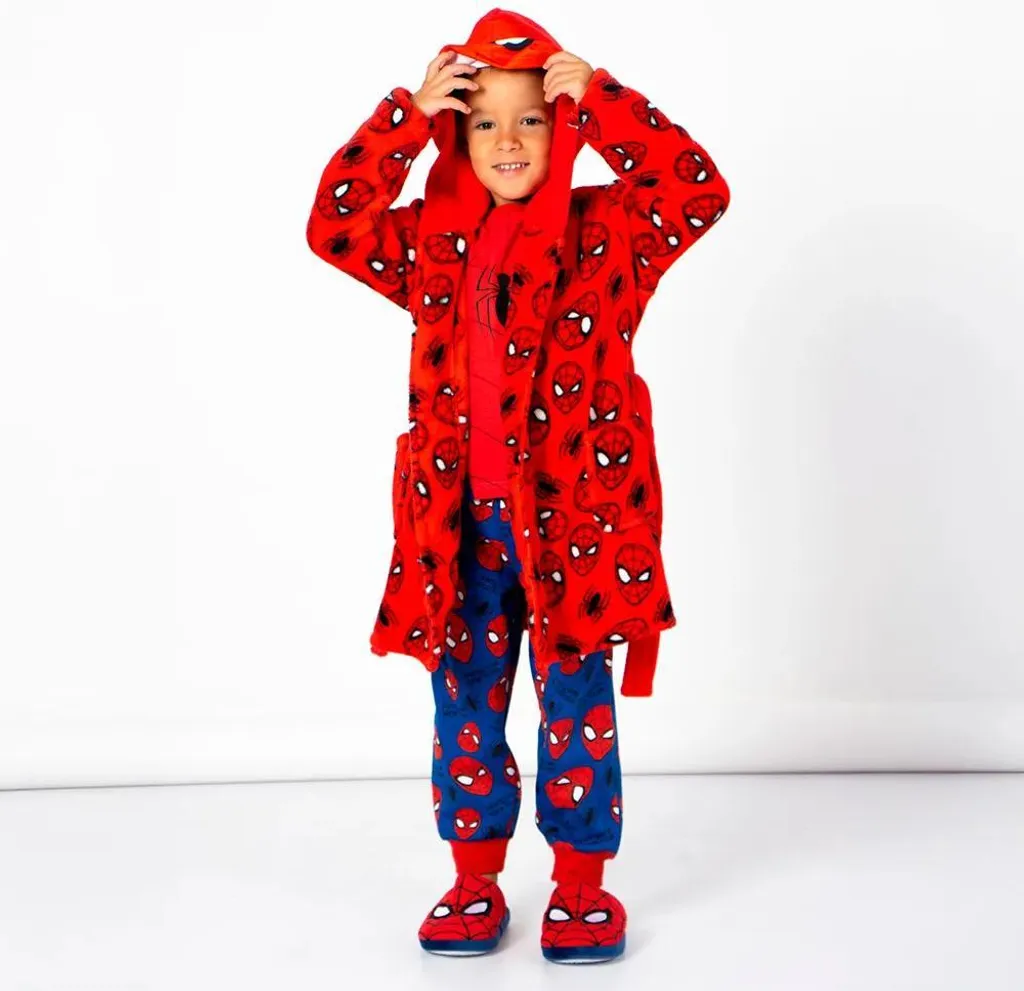 Accappatoio Spiderman Rosso Cerda Group 8 Anni - Originale Marvel - 11