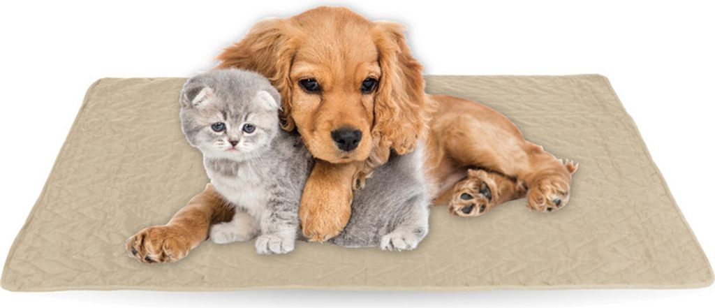 Haustiermatte - weiche warme Haustierdecken 100 perfekt für Katzen bis große Hunde - S-XL - Steppdecke für Sofa / Bett - Schutz