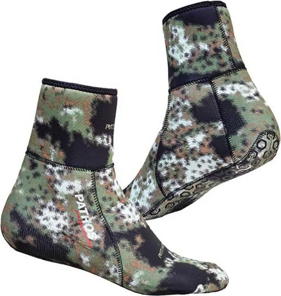 Chaussons de plongée 5 mm Pathos Multicolores pointure 45-46 souples - 2