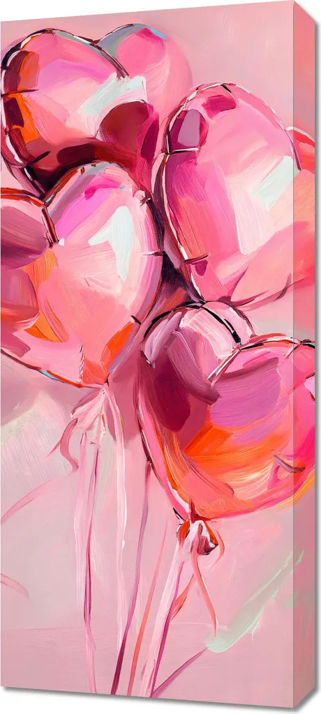 Quadro Minimal Amore nell'aria 40x90 cm - Arredo Contemporaneo