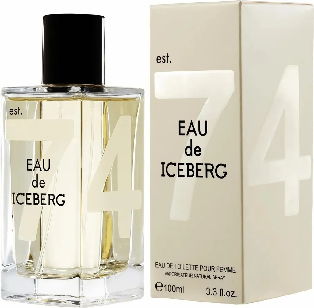 Eau de Toilette Femme Iceberg 74 - Fragrance Florale 100 ml Longue Tenue
