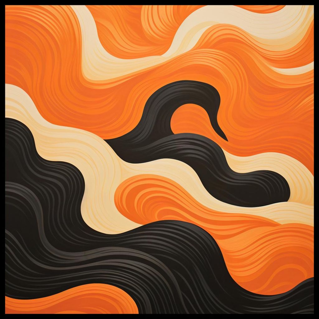Plakat 60x60cm Tag trifft Nacht