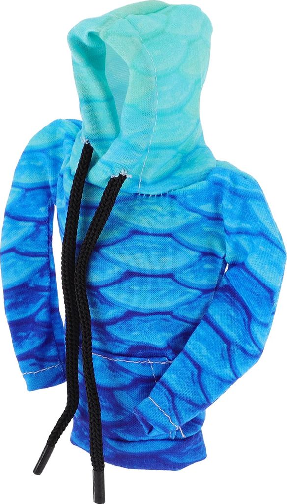 1 Stk. Schaltknaufabdeckung Dekorationsstick Schaltgriffschutz 15x11cm Hoodie-Stil Verlaufblau Polyester