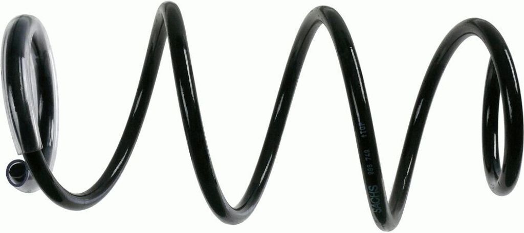 2X Sachs Feder Fahrwerksfeder Vorne