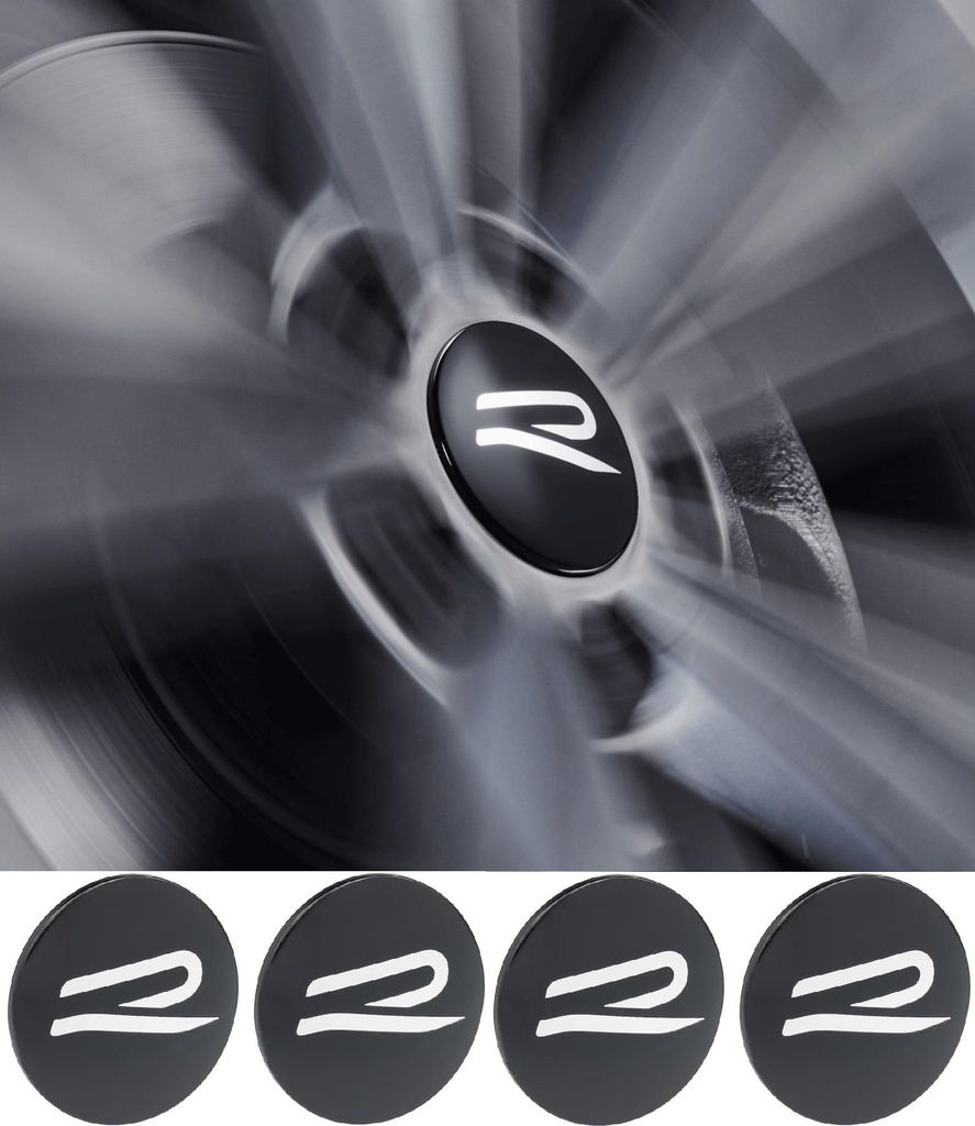 R-Line 4x Original für VW R 66mm dynamische Nabendeckel Produktbild 
