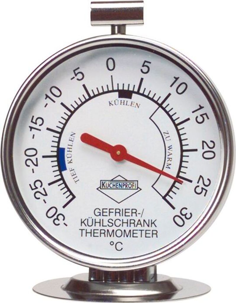 KÜCHENPROFI Kühlschrankthermometer Edelstahl 18/10 Produktbild 